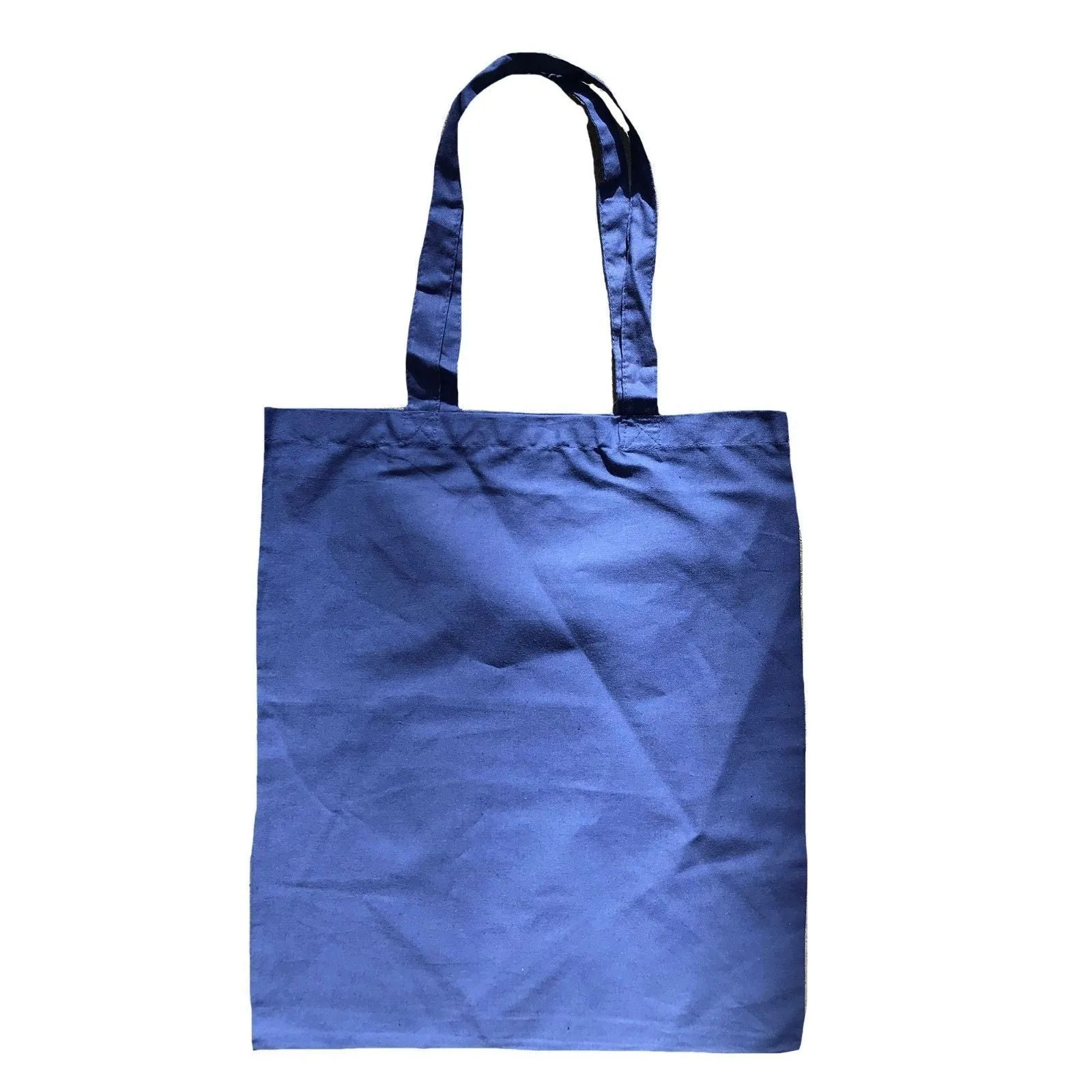 100 Lot Cotton Natural Eco Friendly Plain Reusable Grocery Shopping Tote Bags 16inch Wholesale Bulk