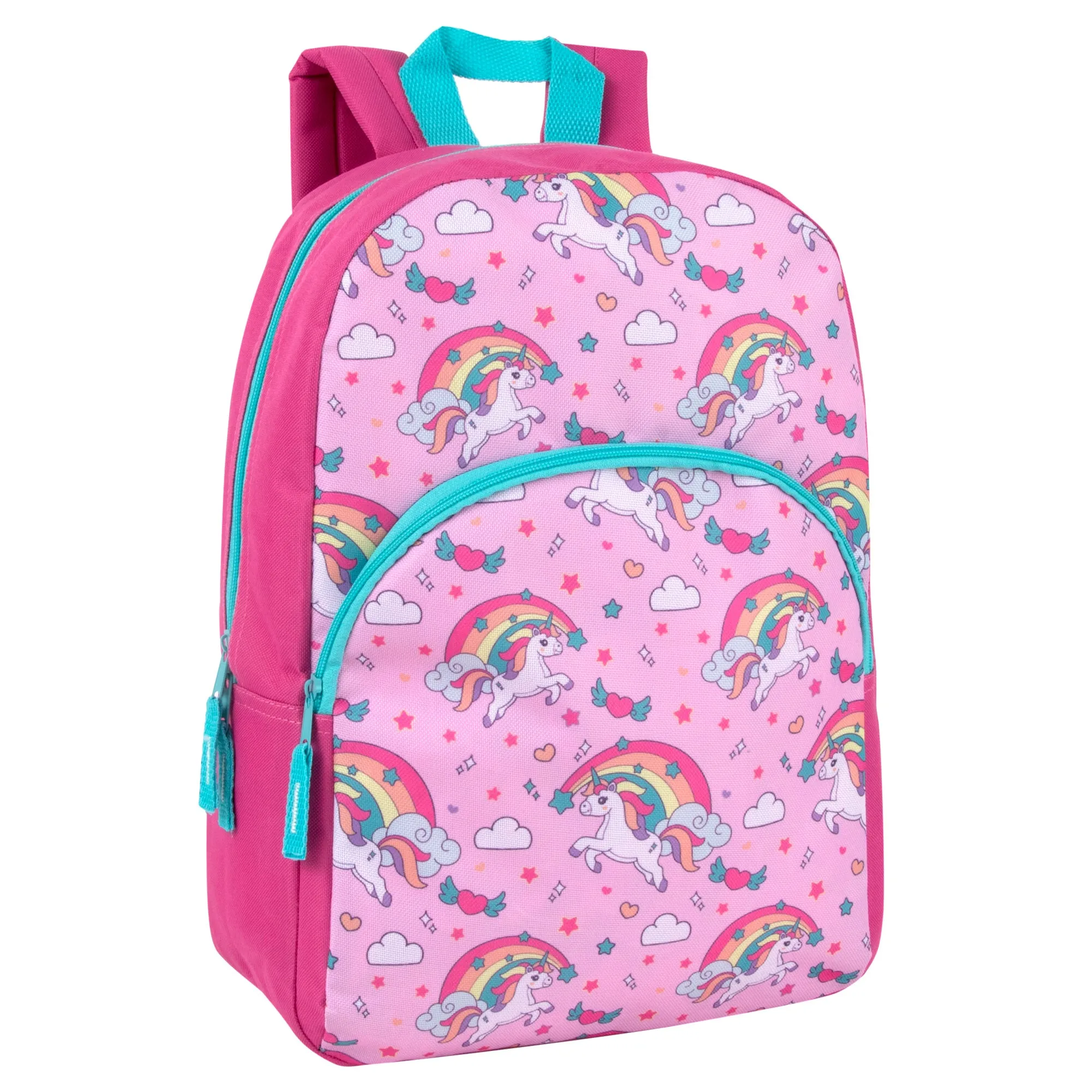 15 Inch Printed Character Backpacks - Girls Assortment