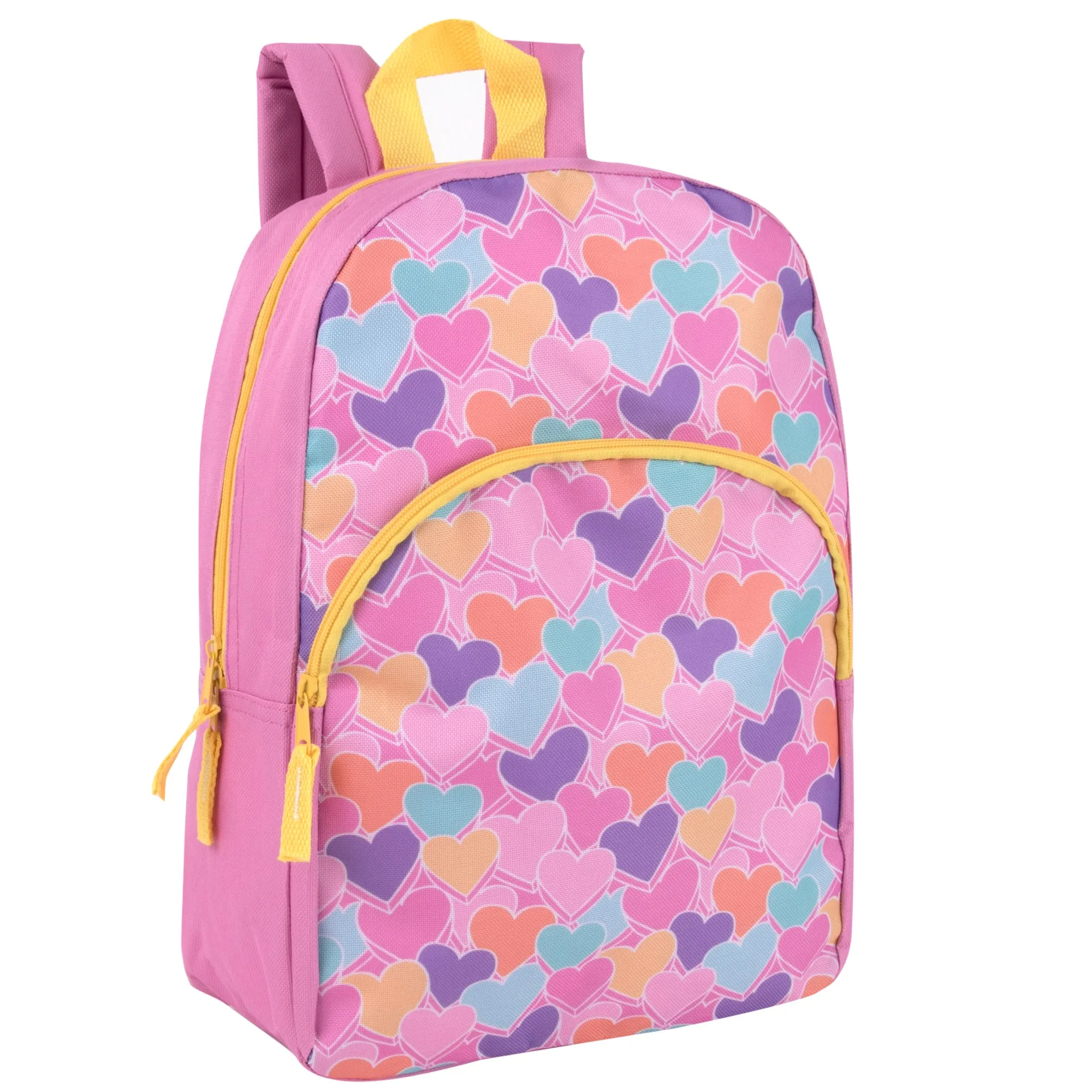 15 Inch Printed Character Backpacks - Girls Assortment