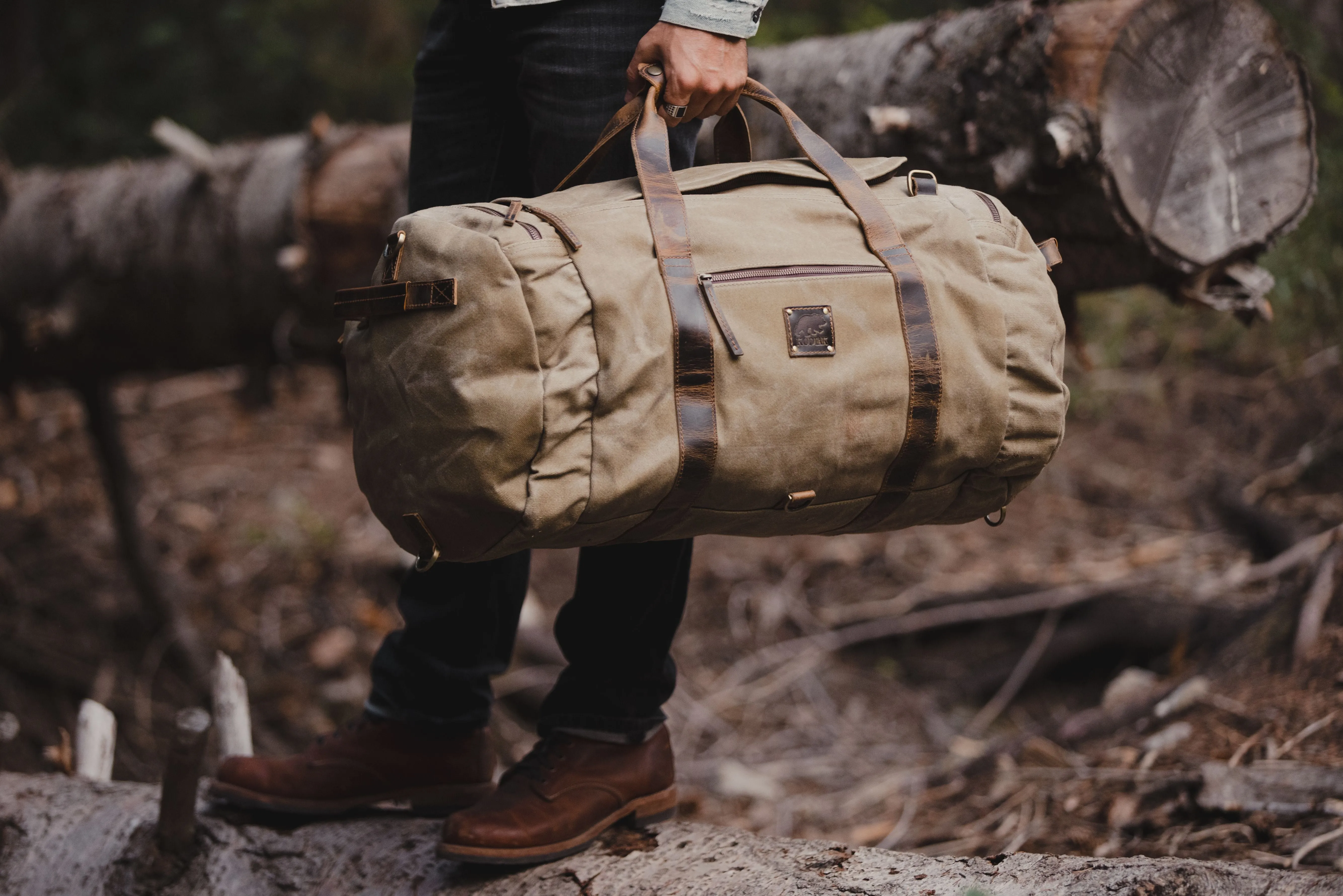 85L Nomad Canvas Duffel