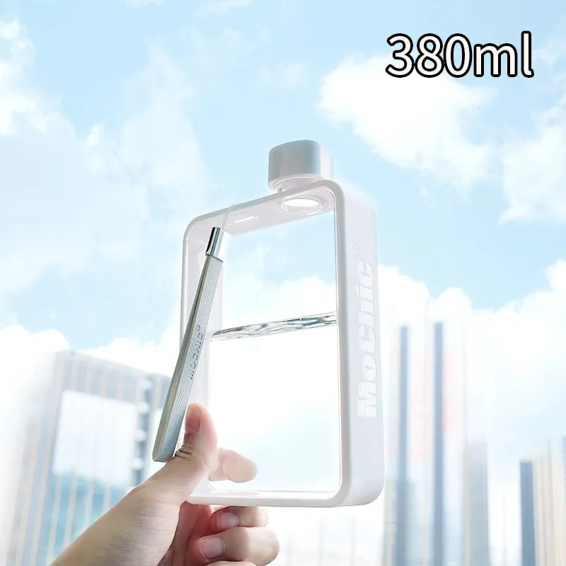 A5 Summer Water Cup - Creative Trend Square Flat Bottle