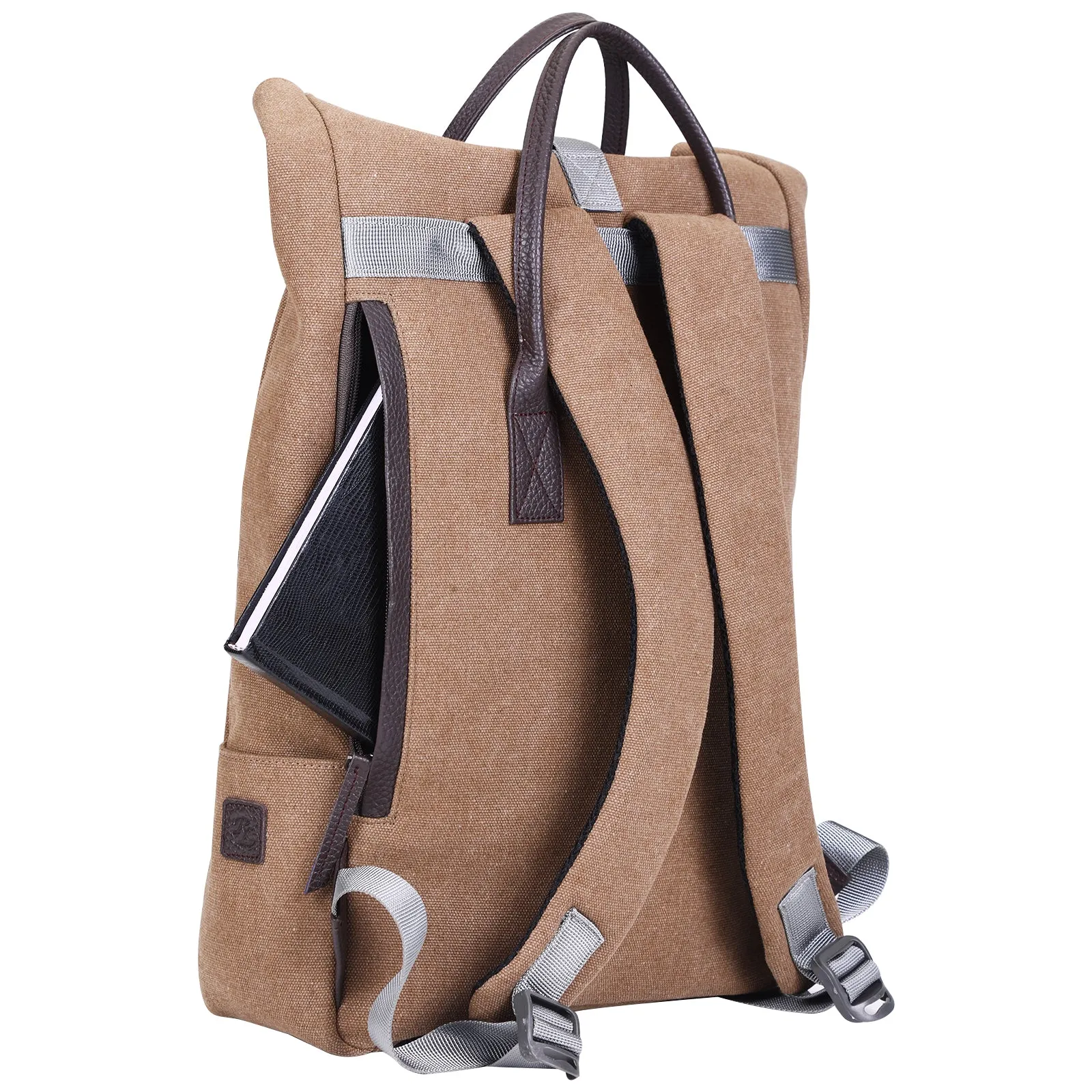 Astro Waxed Canvas Leather Haversack