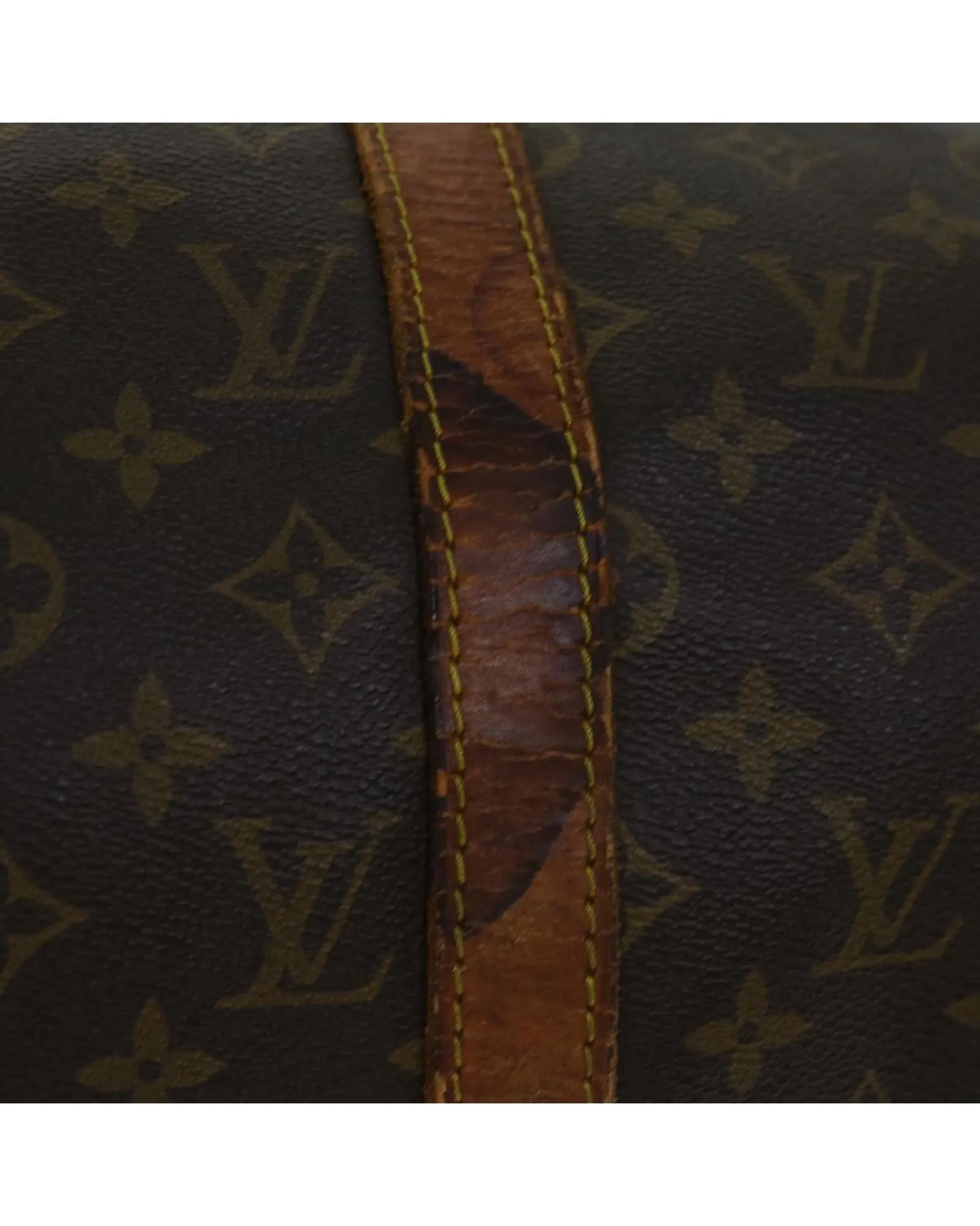 Authentic Monogram Canvas Keepall Boston Bag