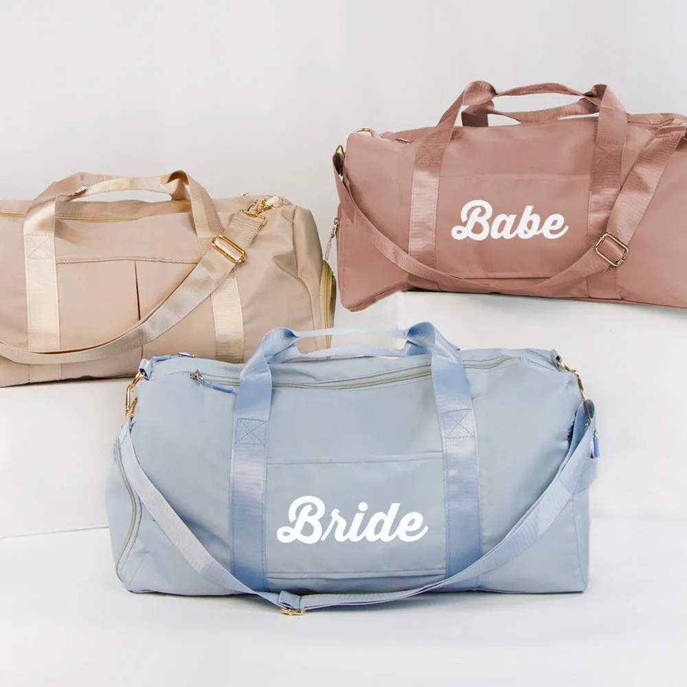 Bachelorette Party Duffle Bag Gifts