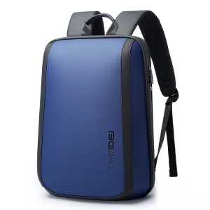 BANGE BG-2809 Men Backpack Leisure Business Student Large Capacity Computer Bag(Blue)