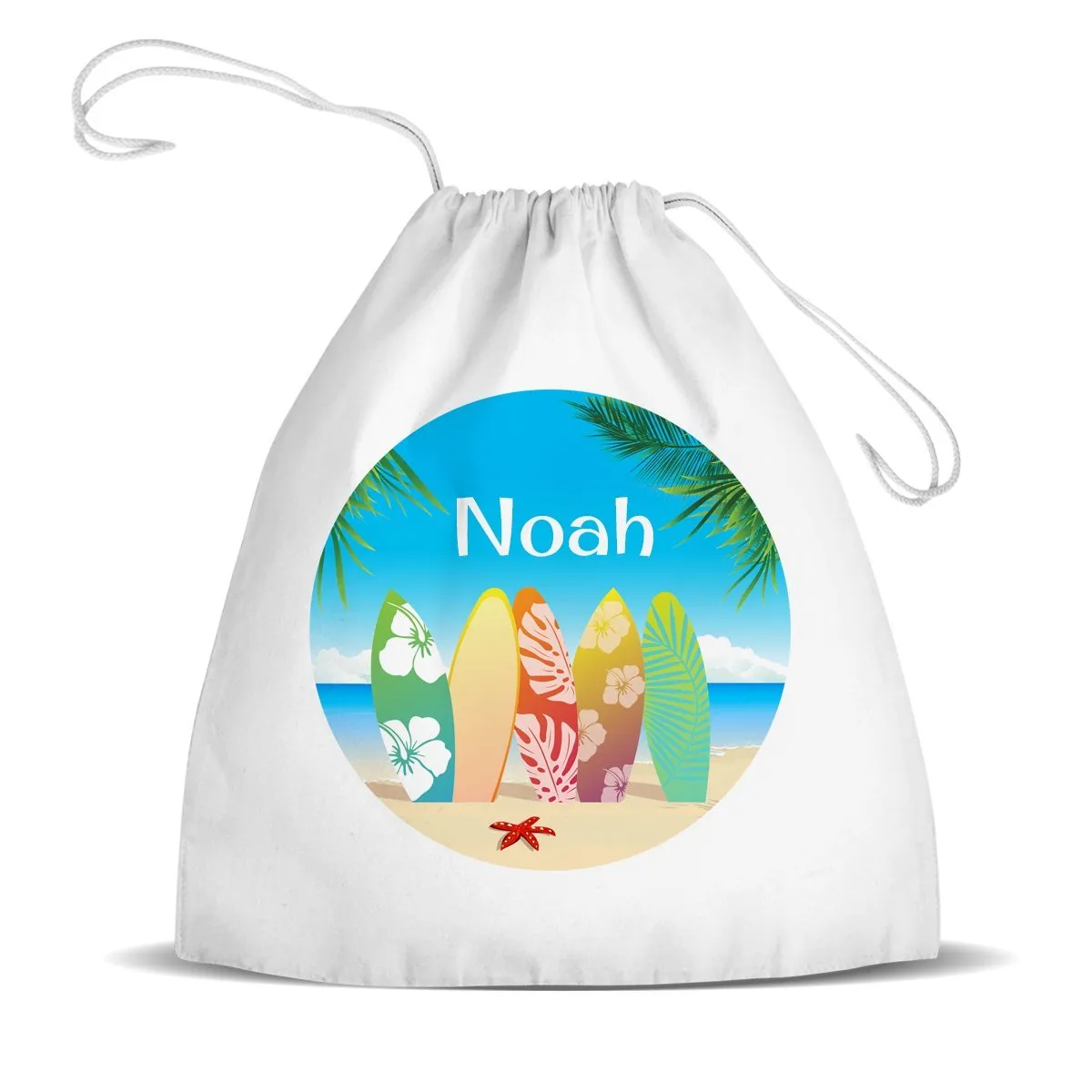 Beach Premium Drawstring Bag (Temporarily Out of Stock)