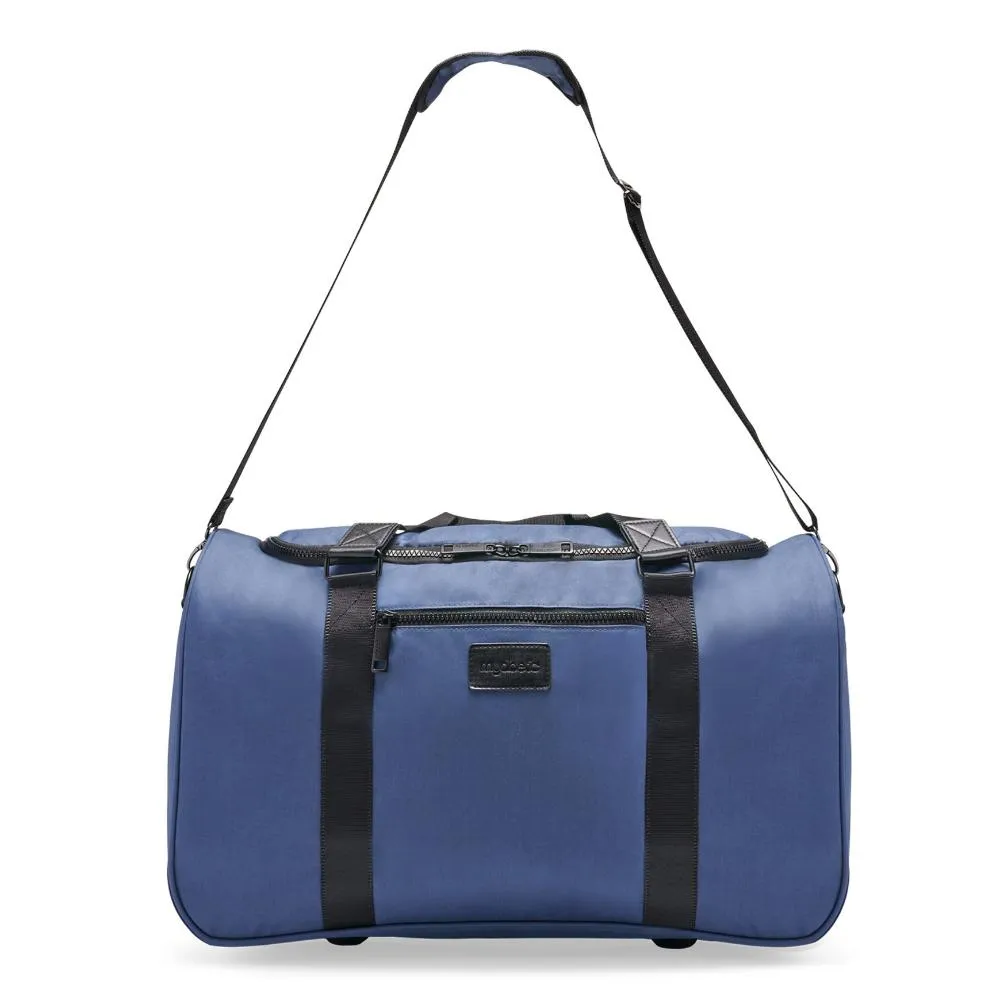 Blue Simmons Diabetes Duffel Bag