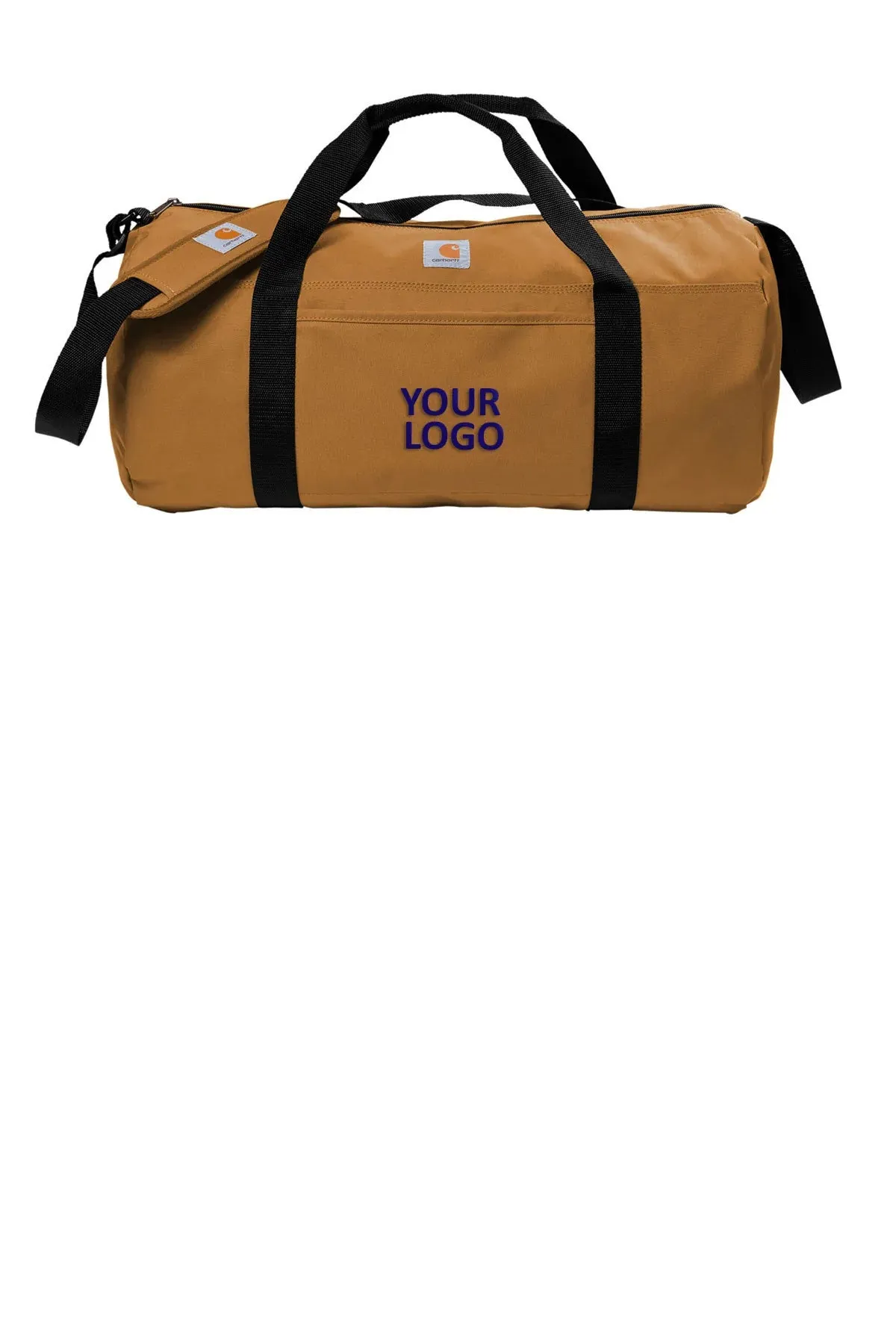 Carhartt 40L Canvas Packable Custom Duffels, Carhartt Brown