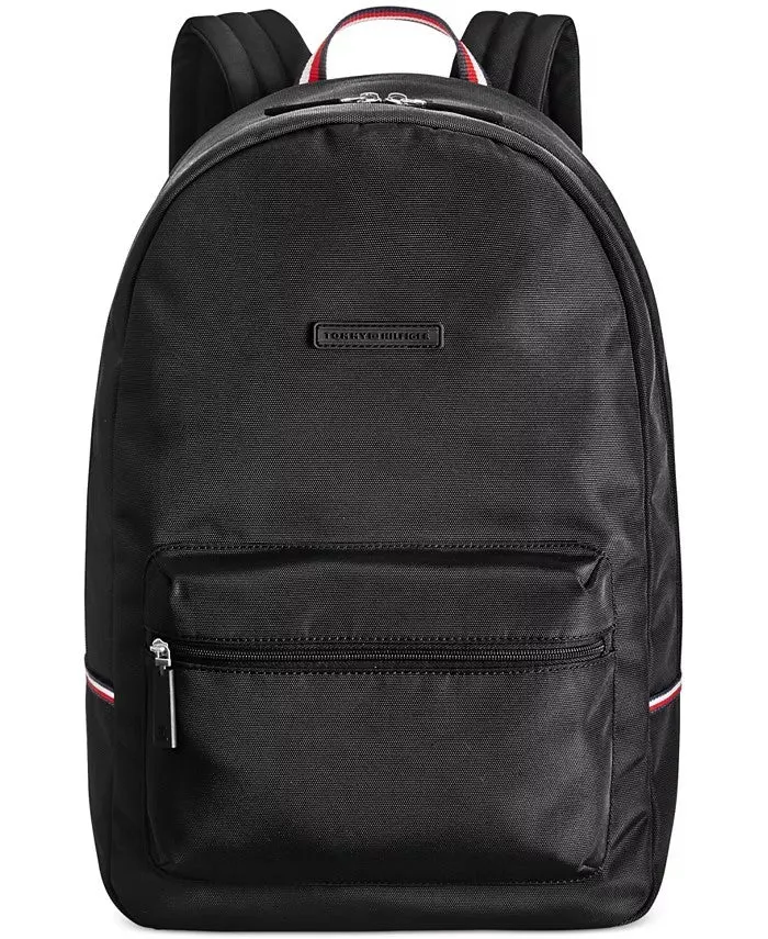 Codura Alexander Tommy Hilfiger Men's Nylon Backpack, Black