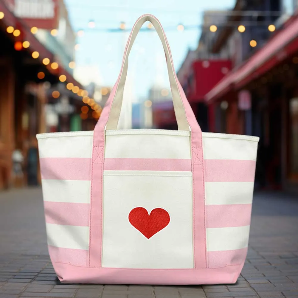 Dalix Heart Tote Bag