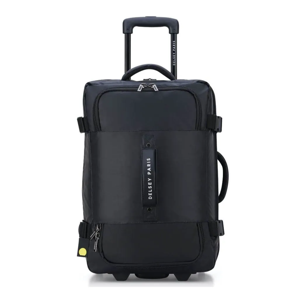 Delsey Raspail Trolley Duffle 55cm Luggage - Black