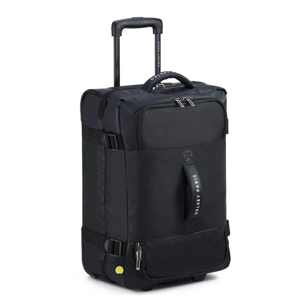 Delsey Raspail Trolley Duffle 55cm Luggage - Black