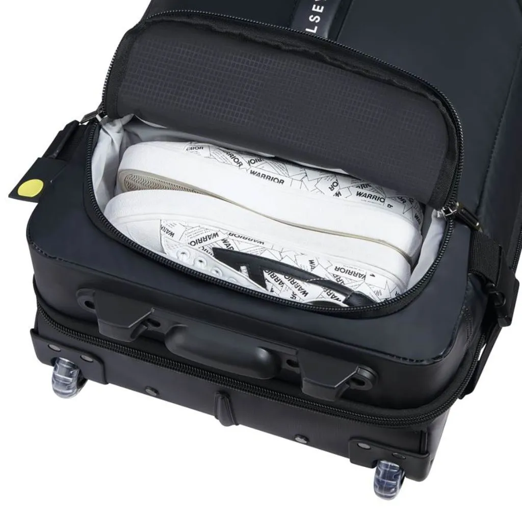 Delsey Raspail Trolley Duffle 55cm Luggage - Black