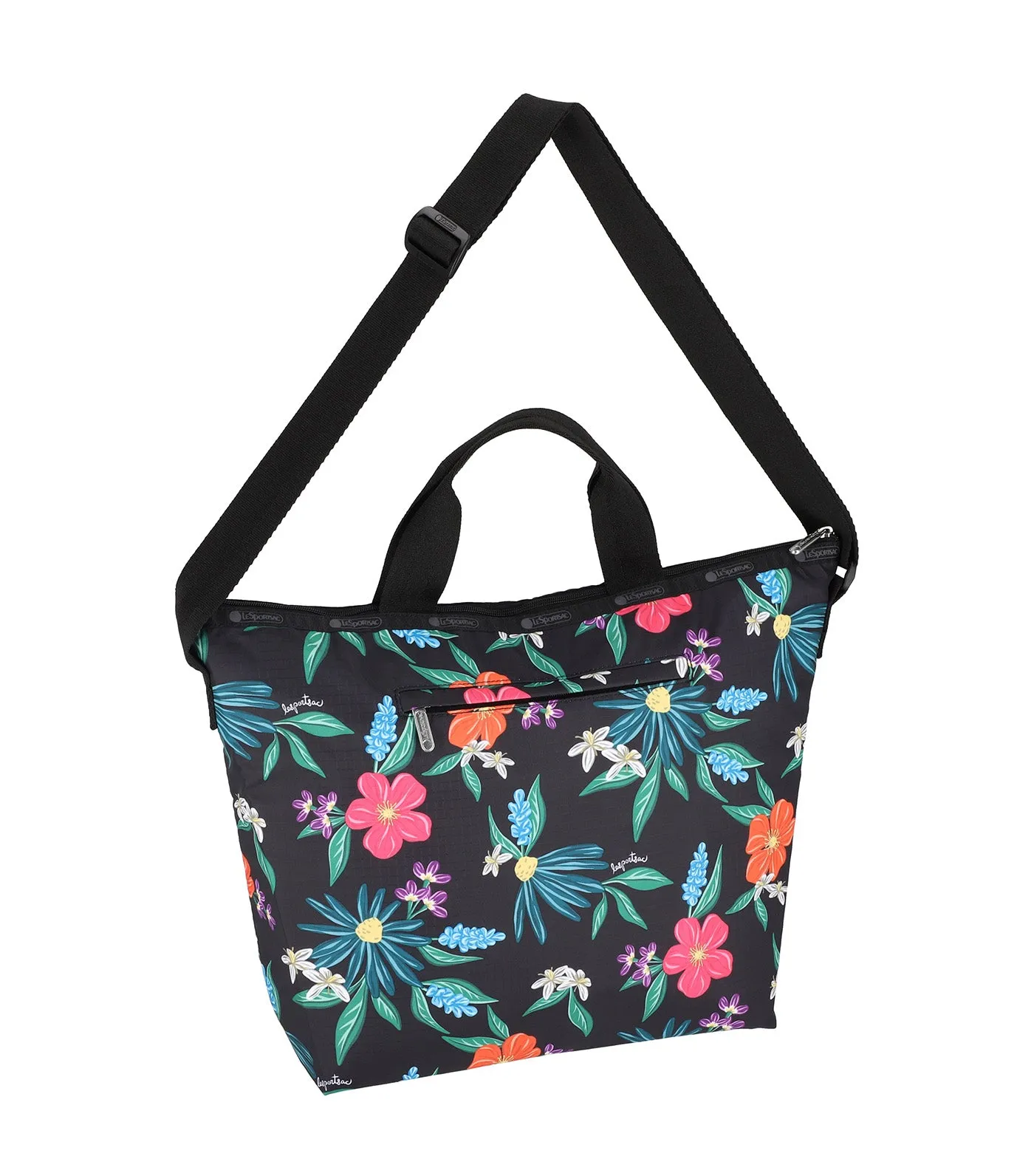 Deluxe Easy Carry Tote Wild Flower Watercolor