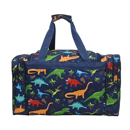 Dino World Print NGIL Canvas 20" Duffle Bag