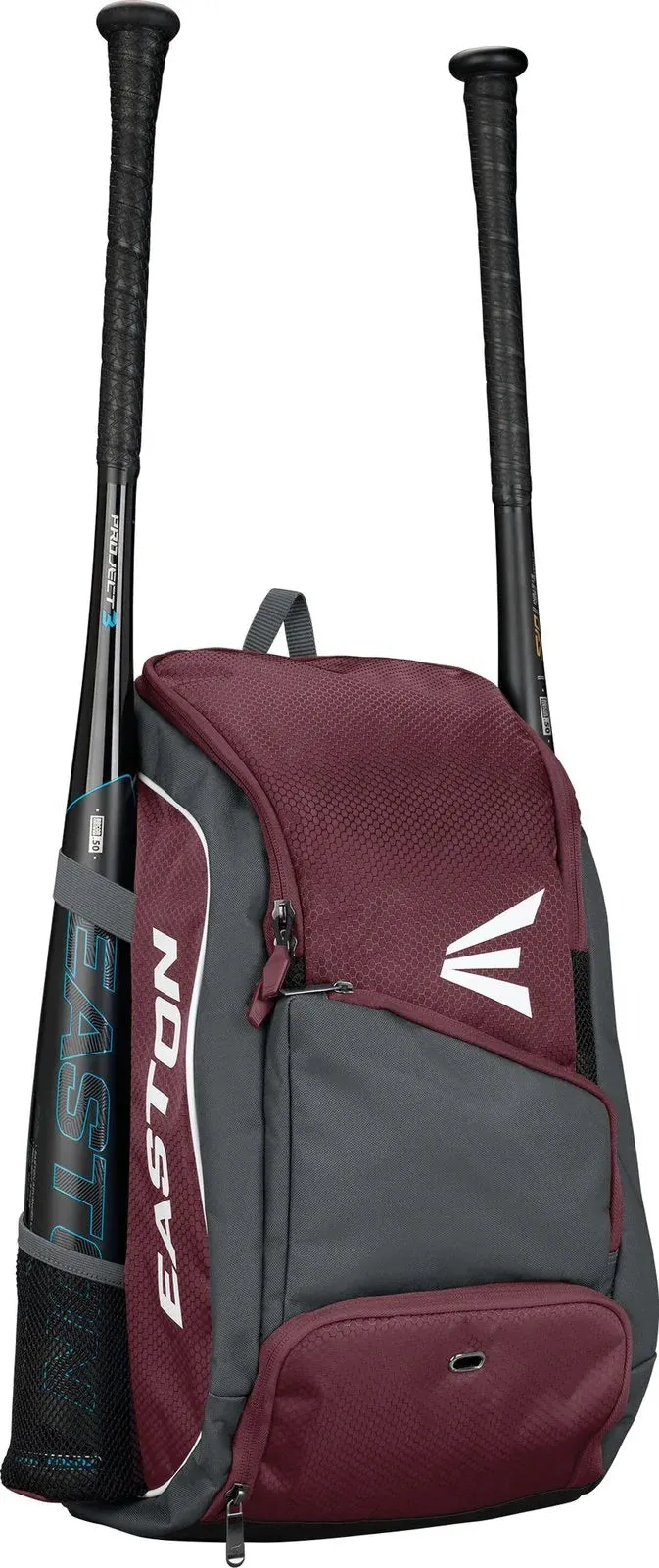 Easton Game Ready Bat Pack Charcoal/Maroon