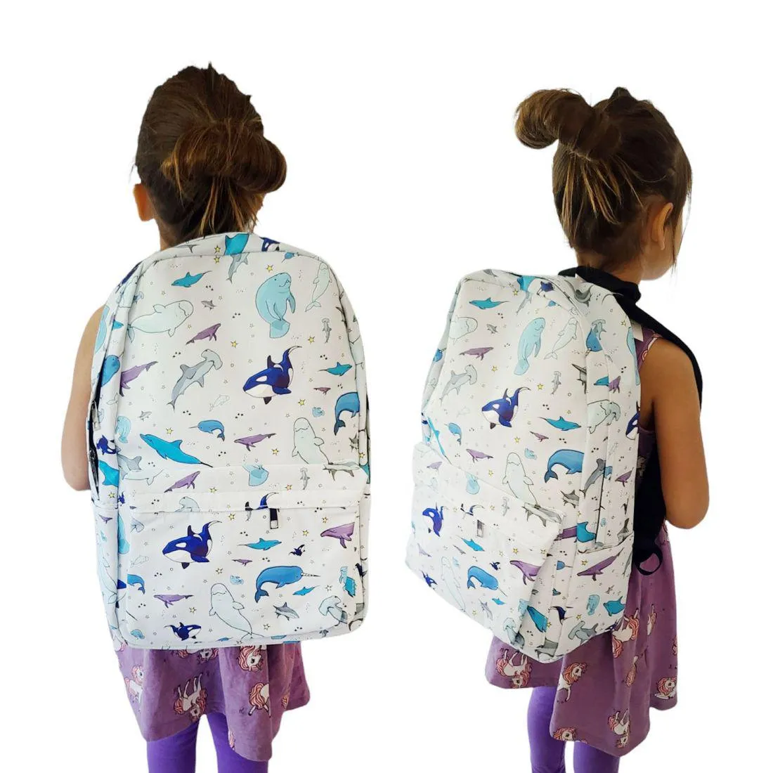 Empire Cove Back to School Backpack Shark Sealife Sloth Dino Sea Turtle Book Bag