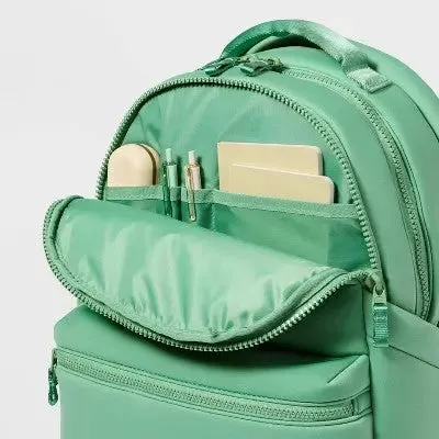 Faux Neoprene 17" Backpack Sage Green - All In Motion️