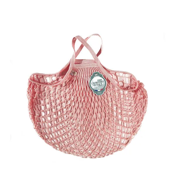 Filt Net Bag Rose – Short Handles