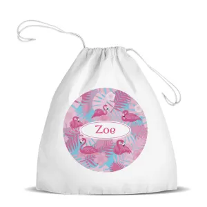 Flamingos Premium Drawstring Bag (Temporarily Out of Stock)