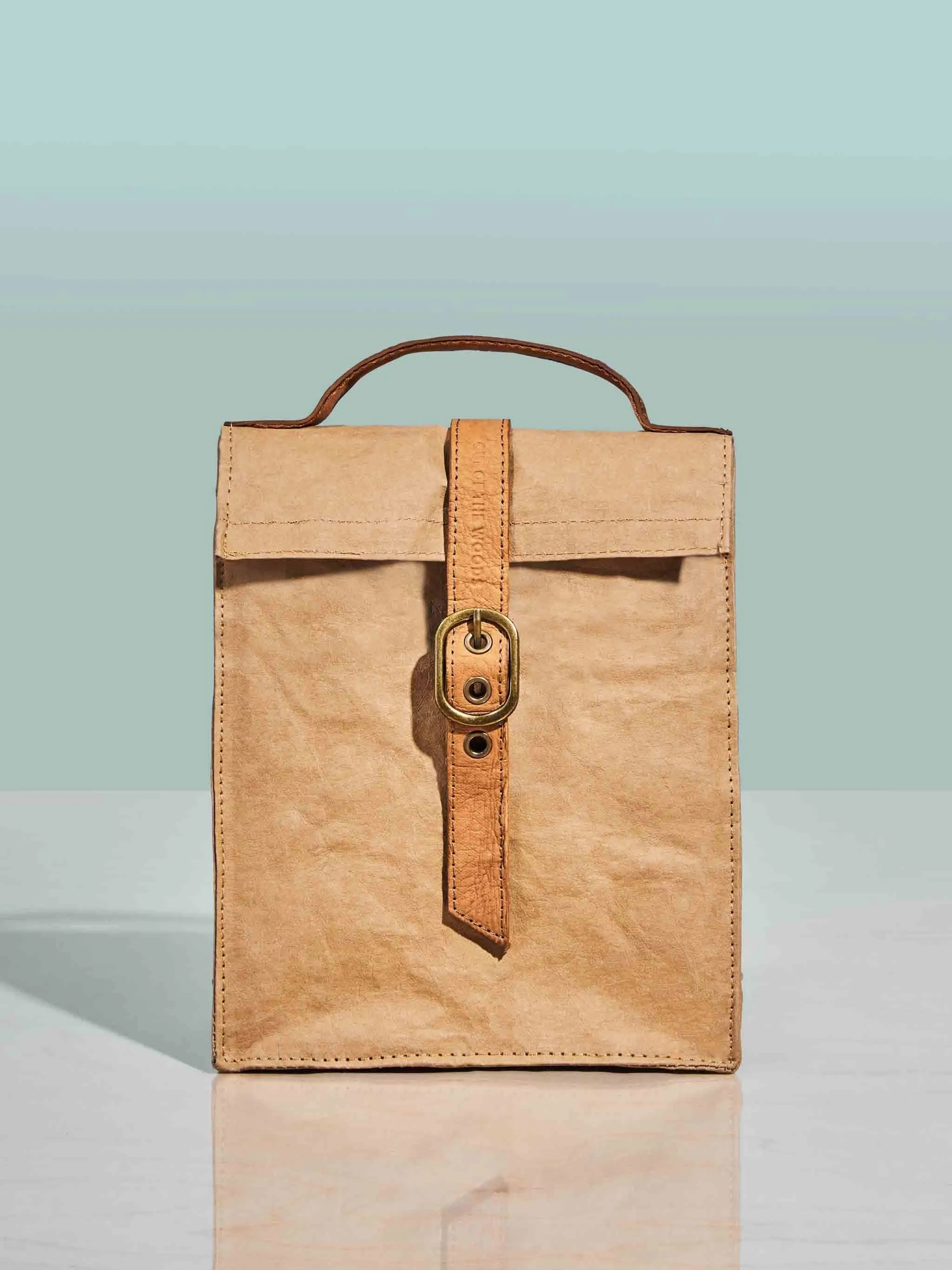 Insulated Paper Lunch Bag, Sustainable and Reusable