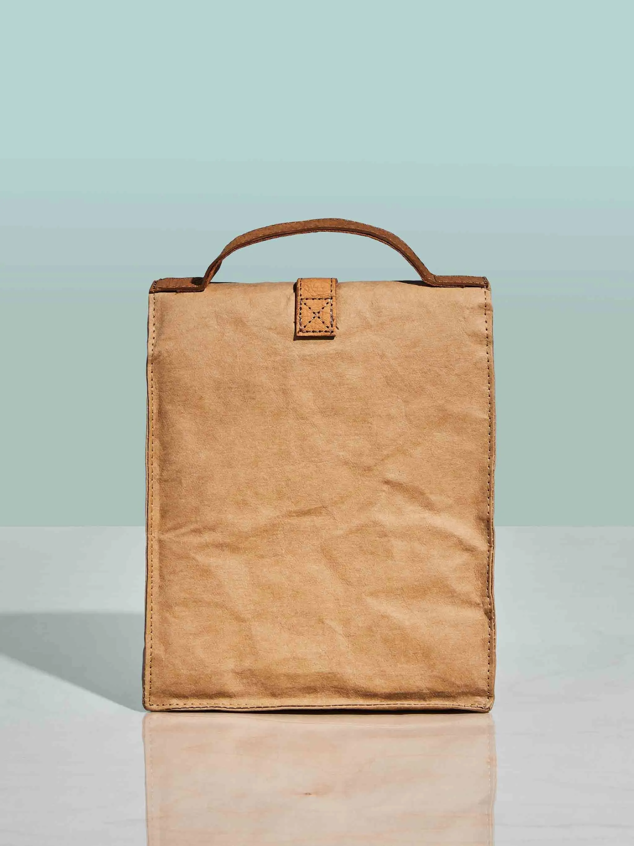 Insulated Paper Lunch Bag, Sustainable and Reusable