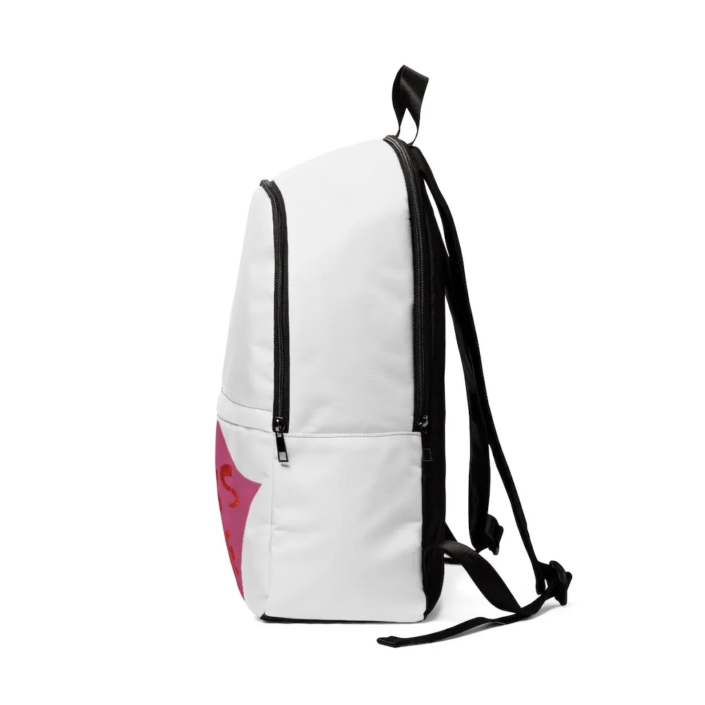 Kiss Me Unisex Fabric Backpack