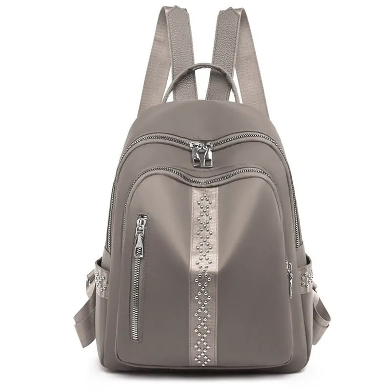 Large Capacity Zipper Ladies Backpack