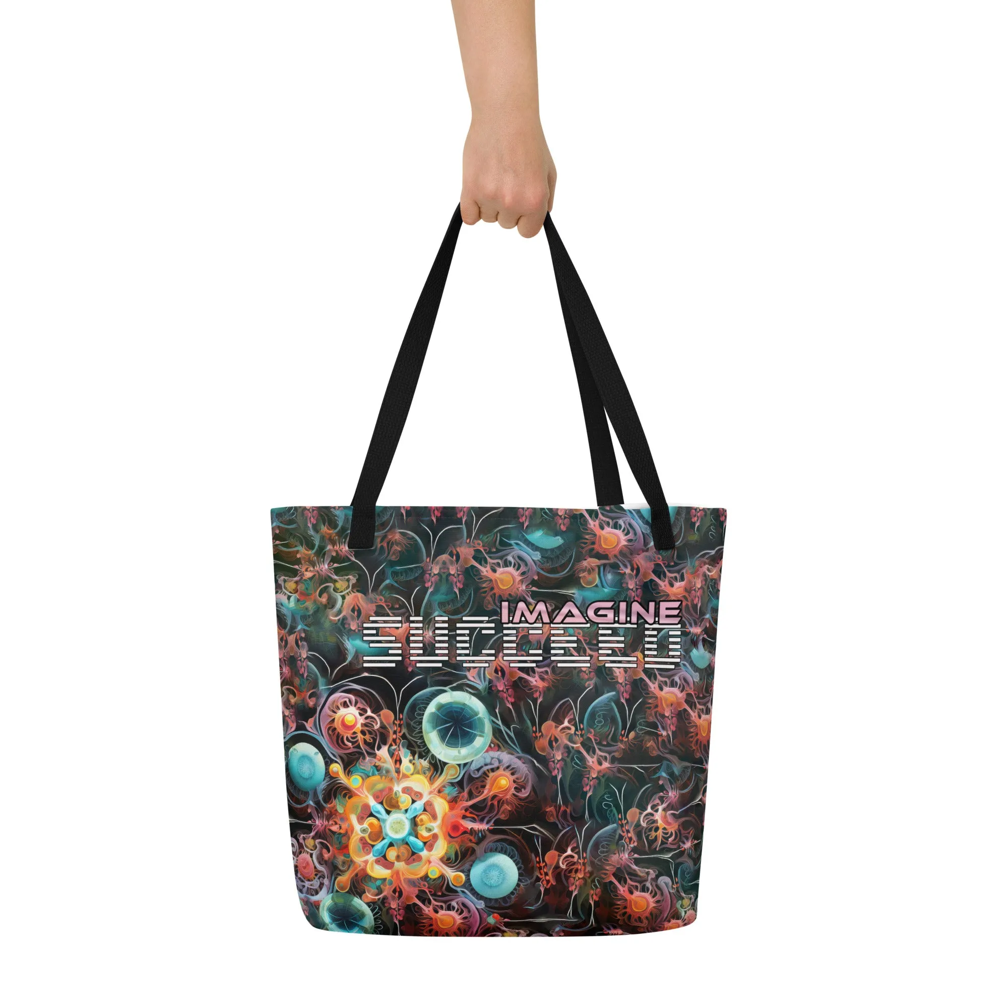 Large Tote Bag Living Wonders