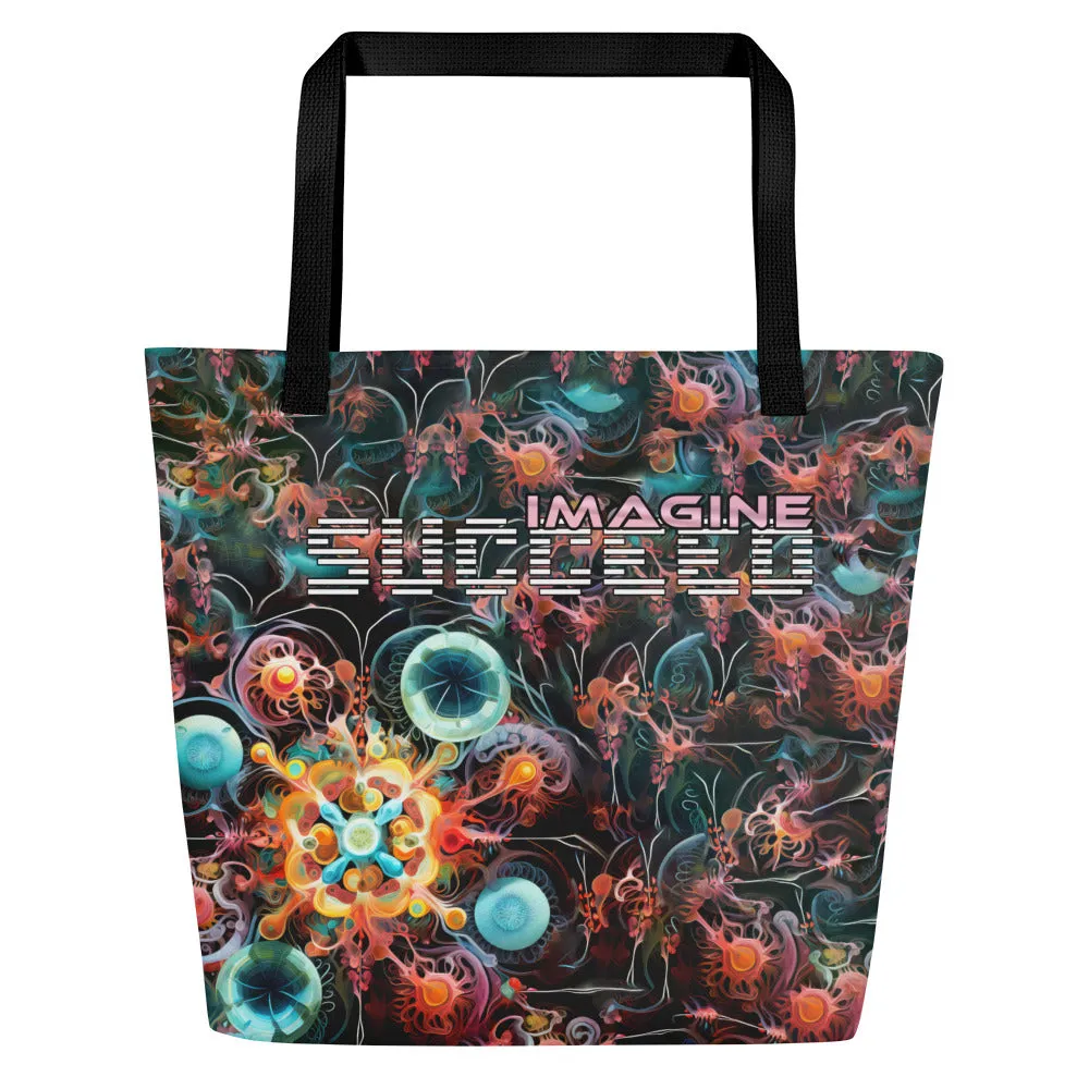 Large Tote Bag Living Wonders