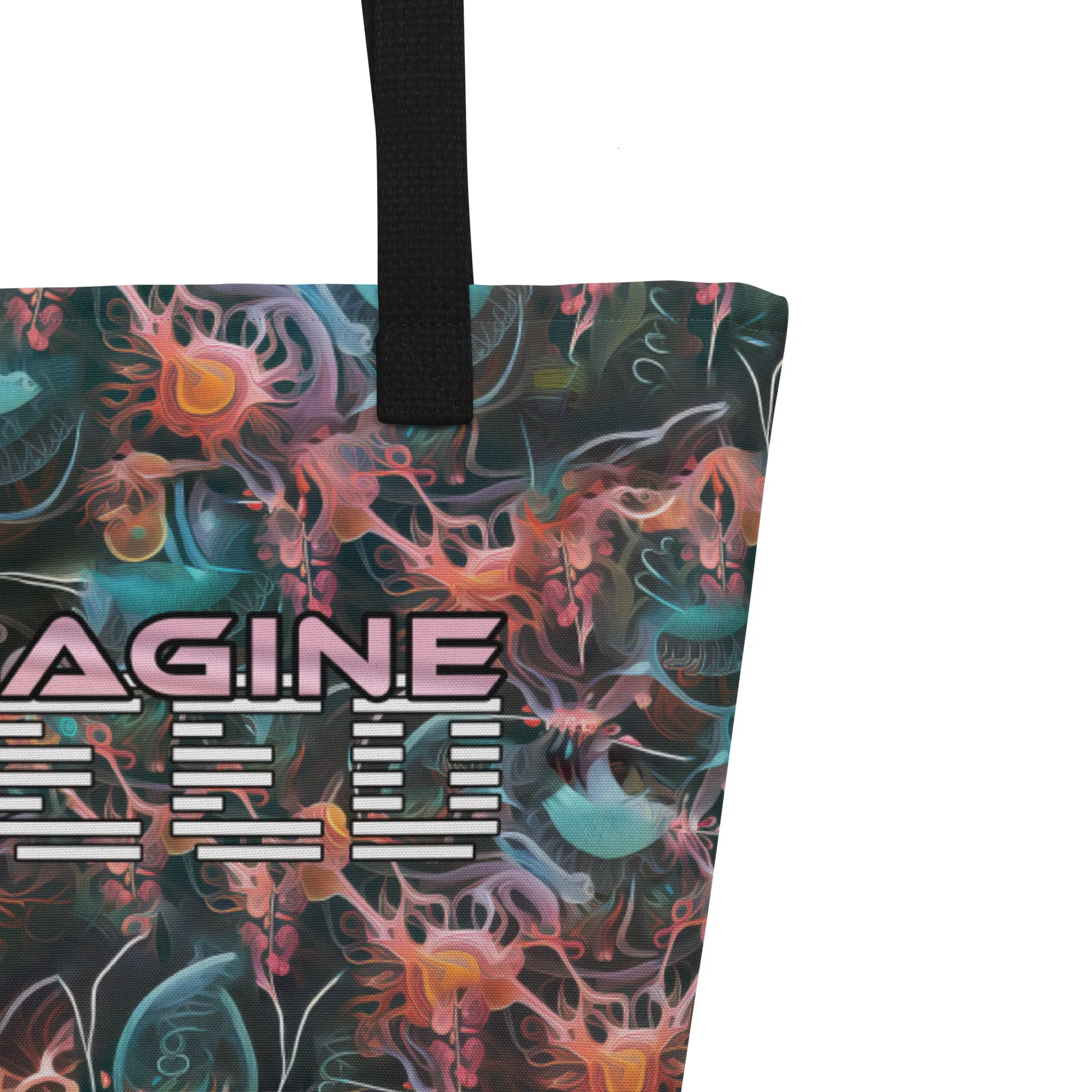 Large Tote Bag Living Wonders