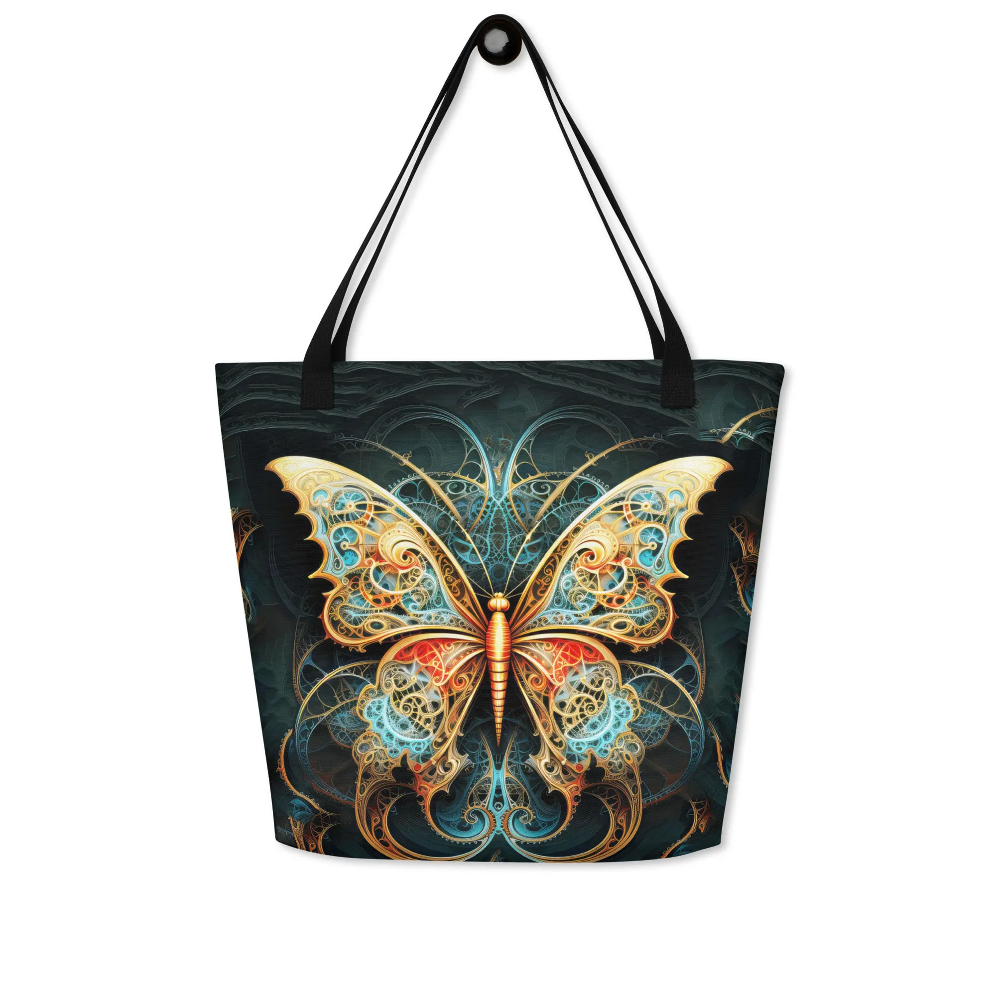 Large Tote Bag Magestic Composition