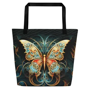 Large Tote Bag Magestic Composition