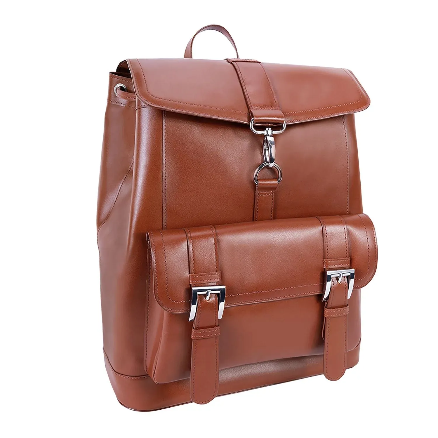 Leather backpack McKlein Hagen for laptop 15 inches