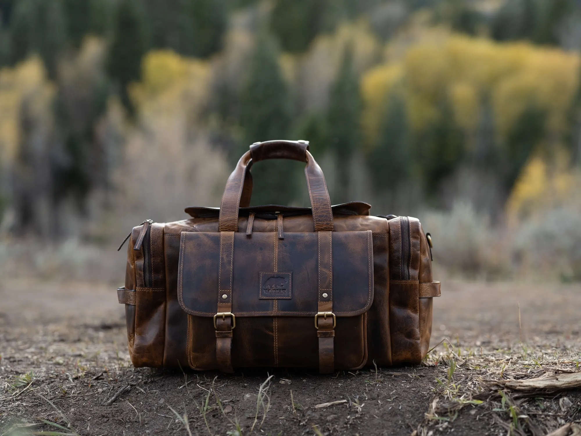 Leather Wasatch Duffel