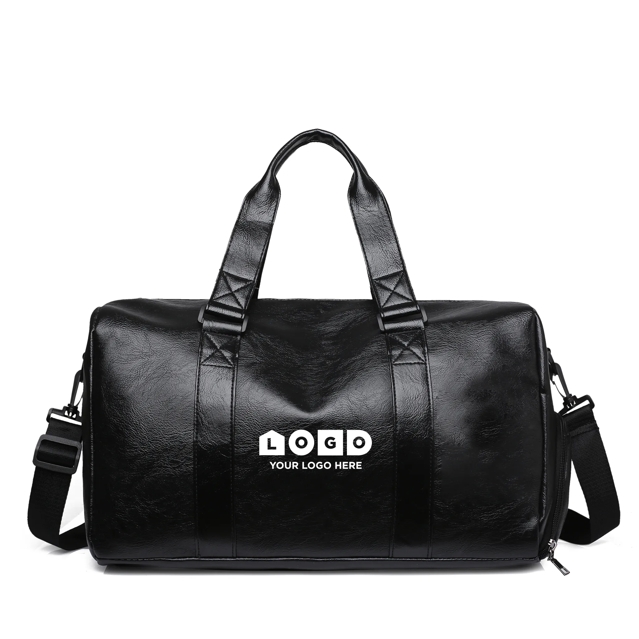 Leatherette Duffel Bag (DF16)