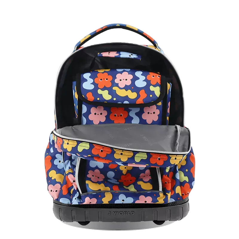 Lollipop Kids Rolling Backpack With Lunch Bag (16 Inch)