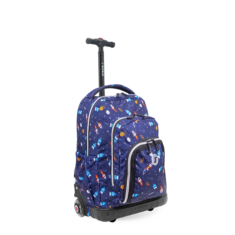 Lollipop Kids Rolling Backpack With Lunch Bag (16 Inch)