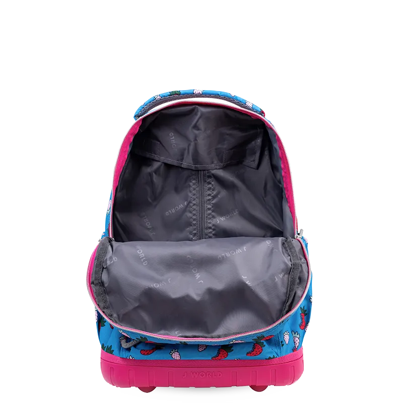 Lollipop Kids Rolling Backpack With Lunch Bag (16 Inch)