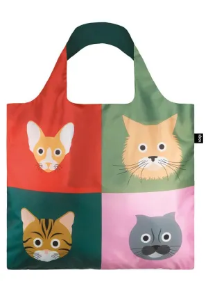 LOQI Reusable Tote Bag – Stephen Cheetham, Cats