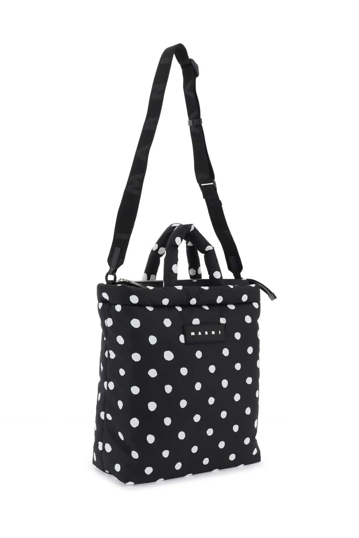 Marni polka-dot print tote bag