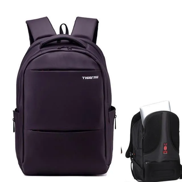 Men's Shock Proof 15" 17" Laptop Backpack