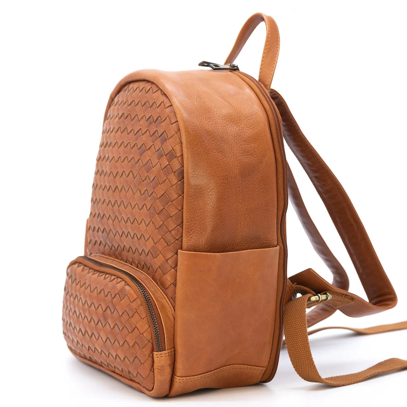 Mini Woven Backpack