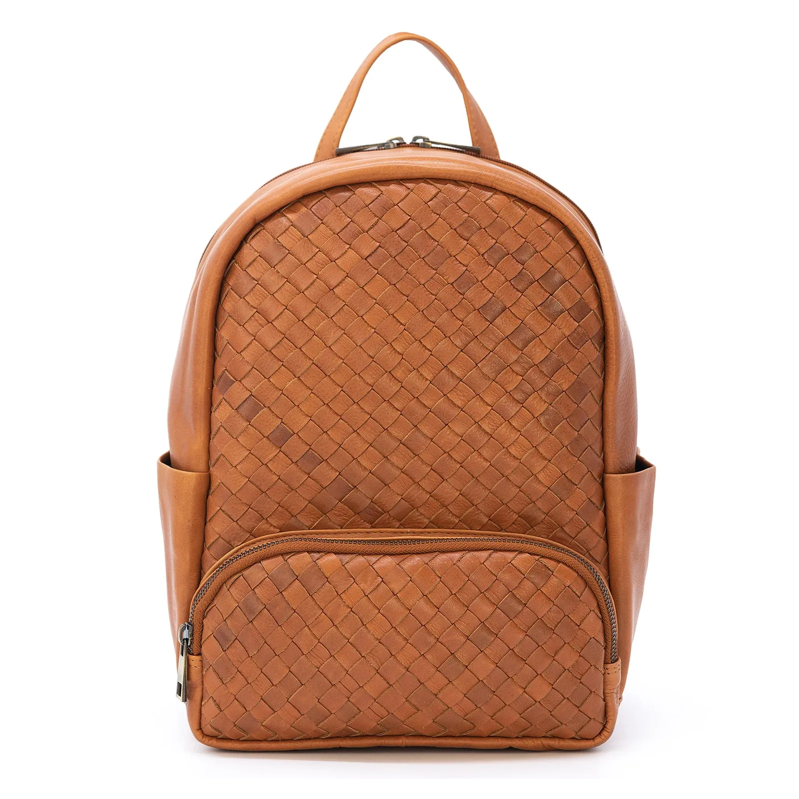 Mini Woven Backpack