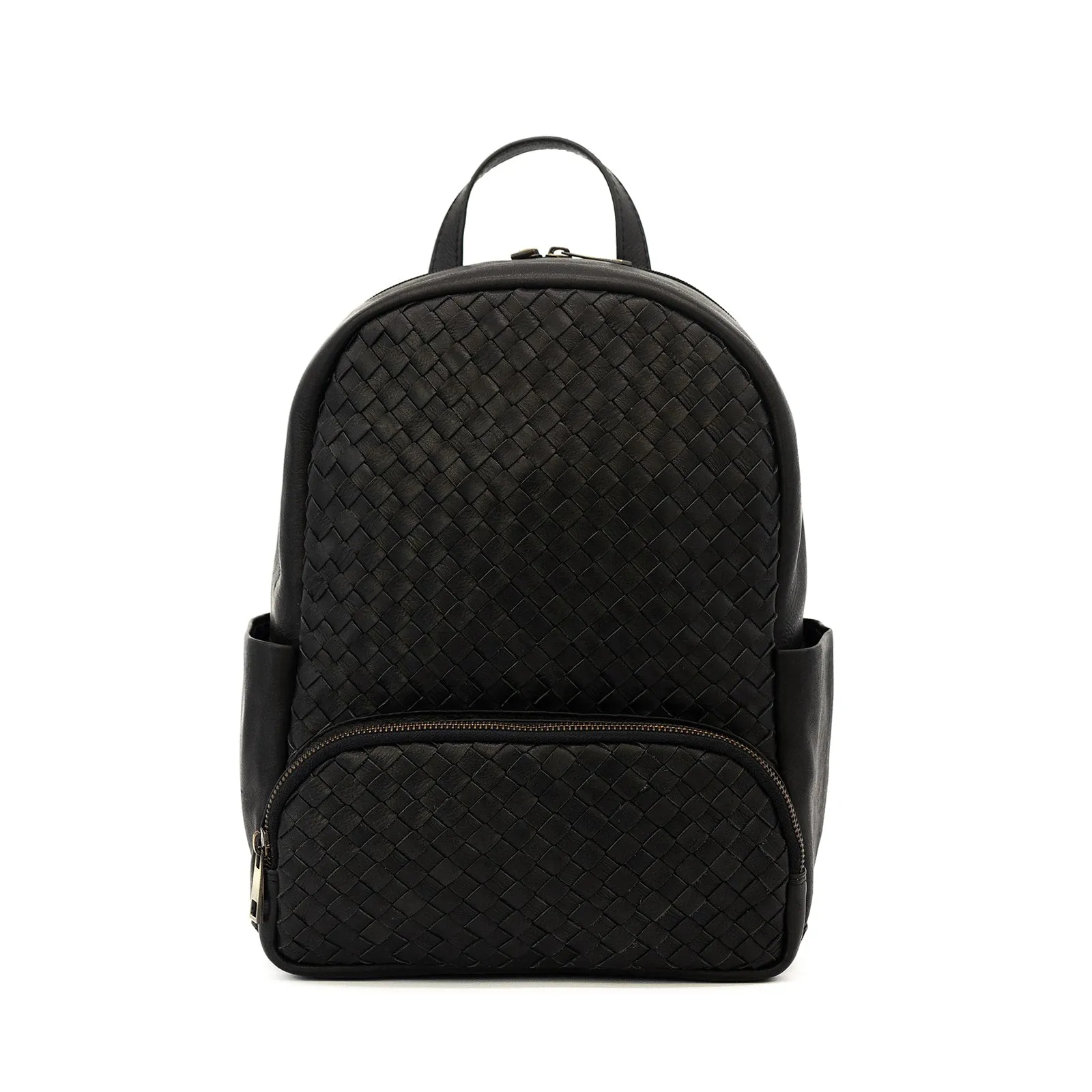 Mini Woven Backpack