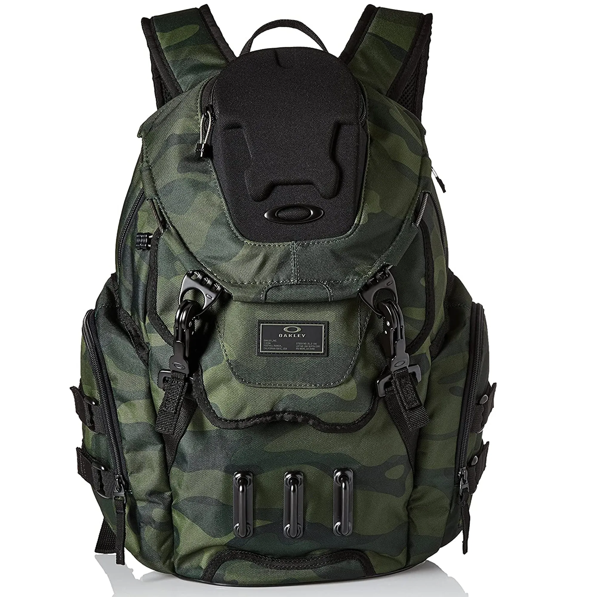 Oakley 92060A-9RK Kitchen Sink Backpack Day Pack Water Repellent Brush Tiger Camo Green