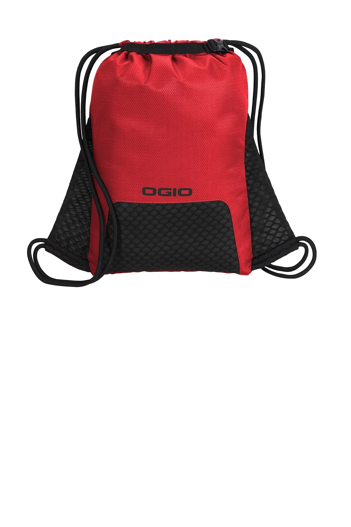 OGIO Boundary Cinch Customzied Backpacks, Ripped Red