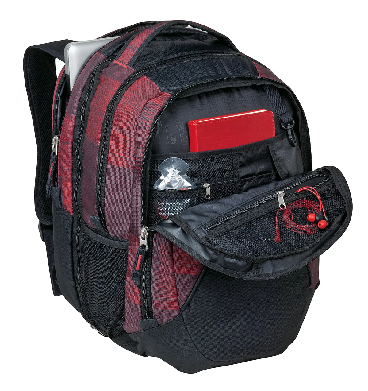 OGIO Juggernaut Customzied Backpacks, Red/ Charcoal