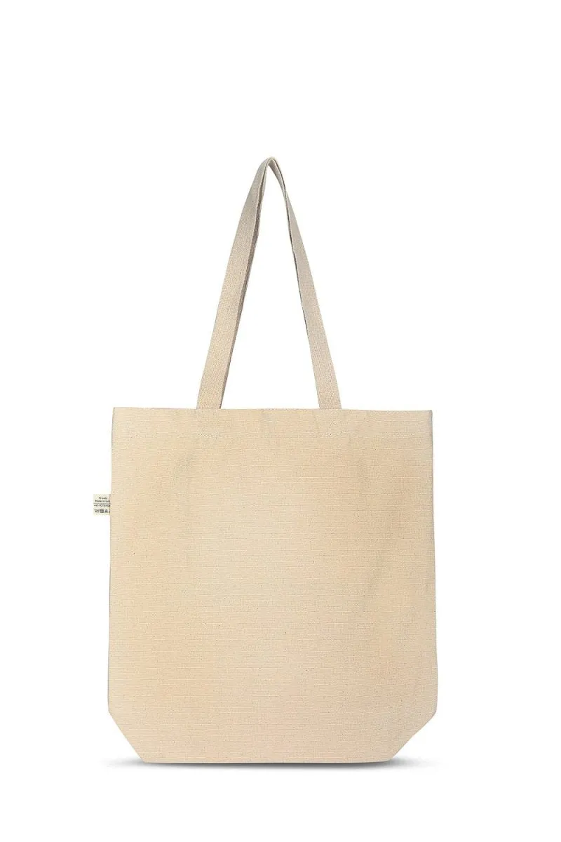 Premium Cotton Canvas Tote Bag- Bone White