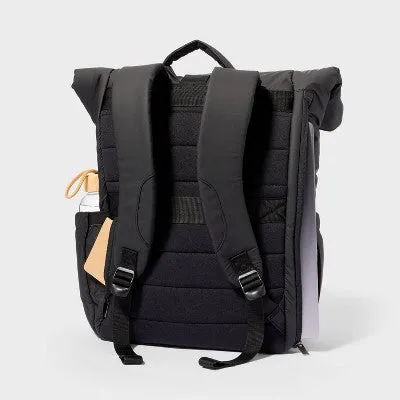 Puffer 16" Backpack Black - Open Story️